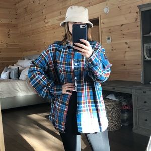 Vintage Big Mac Plaid Shirt Jacket Shacket